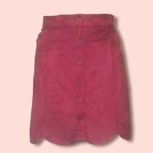 Vintage Plum Purple High Waist Mini Skirt size Medium